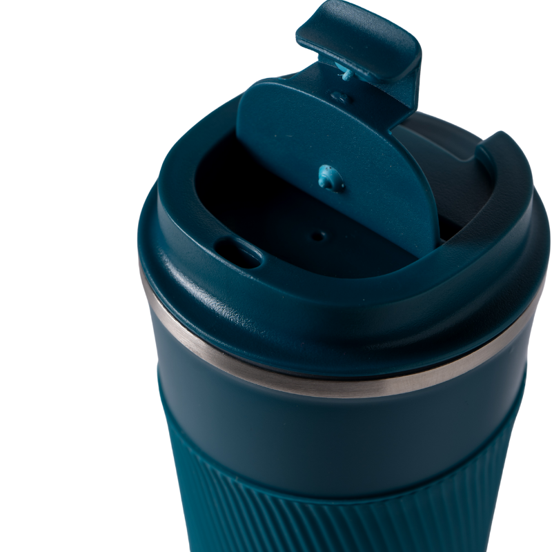 blue vacuum cup