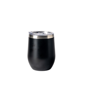black tumbler flask