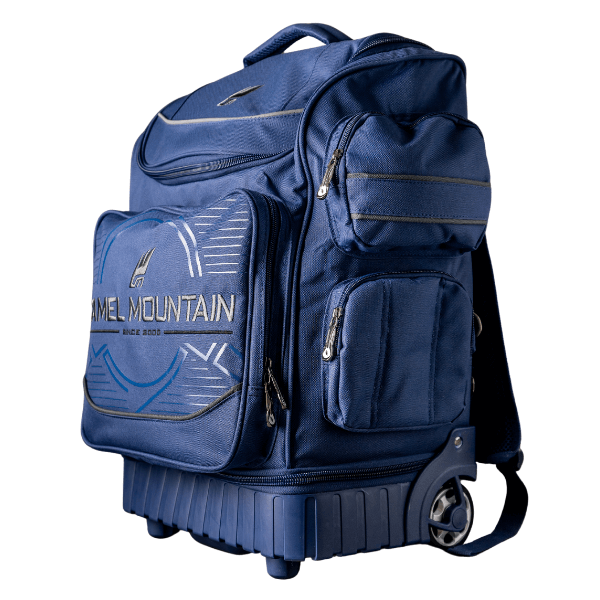 Camel Mountain Rolling Backpack - Navy