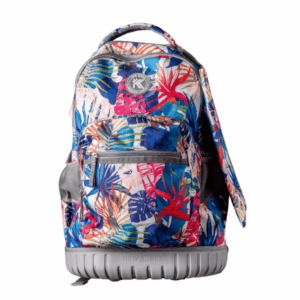 New Kings Rolling Backpack - Tropical Pattern