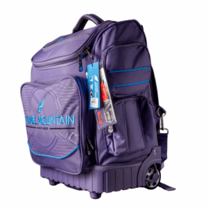 Camel Mountain Rolling Backpackpack (Purple) – Durable & Stylish Travel Companion