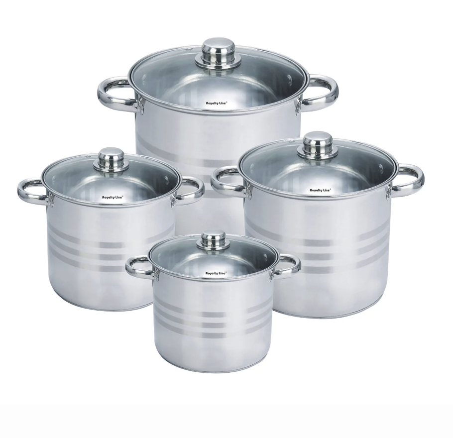 Royalty Line Switzerland 8PC Stockpot Set