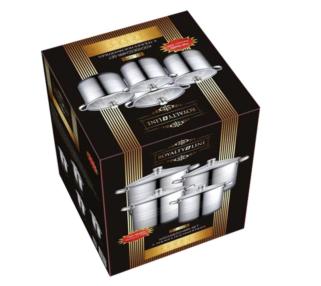 Royalty Line Switzerland 8PC Stockpot Set - Image 3