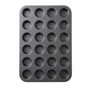 24-Cup Mini Cupcake Baking Tray