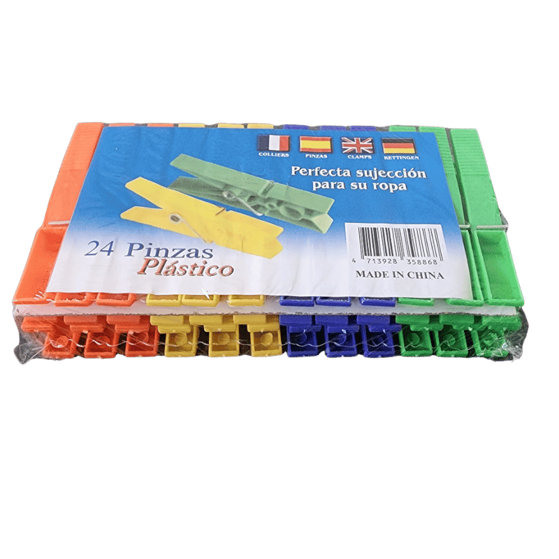 24PC Plastic Pegs - Image 2