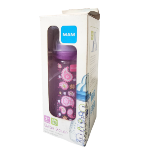 MAM 270ml 2+ Months BPA Free Baby Bottle with Silk Teat