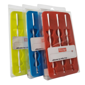 Silicone Ice Lolly Tray with Reusable Sticks