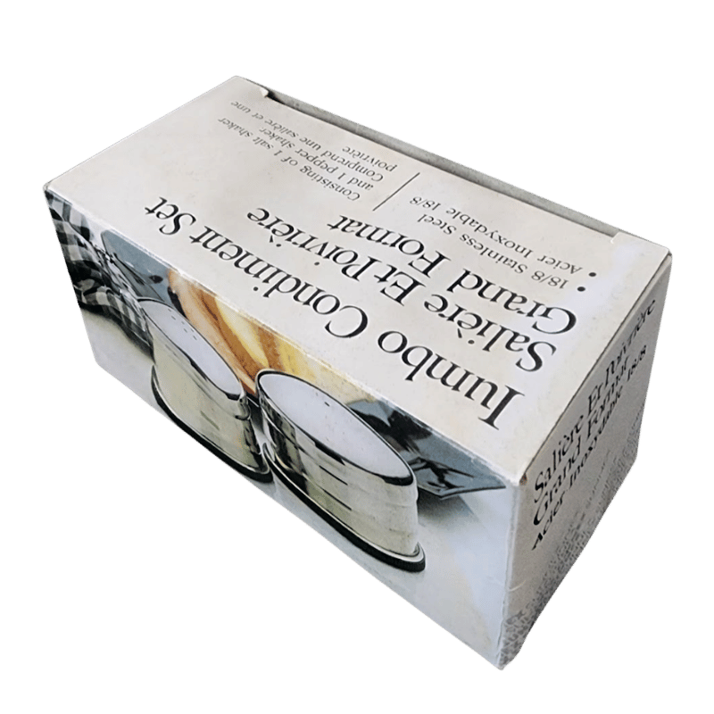 Sunnex 18/8 Stainless Steel Jumbo Condiment Set - Image 3