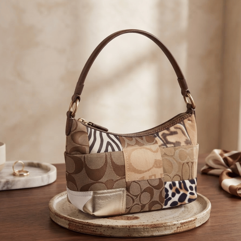 Brown Casual Handbag - Image 3