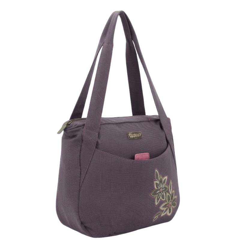 Kite Beauty Floral Purple Handbag - Image 2