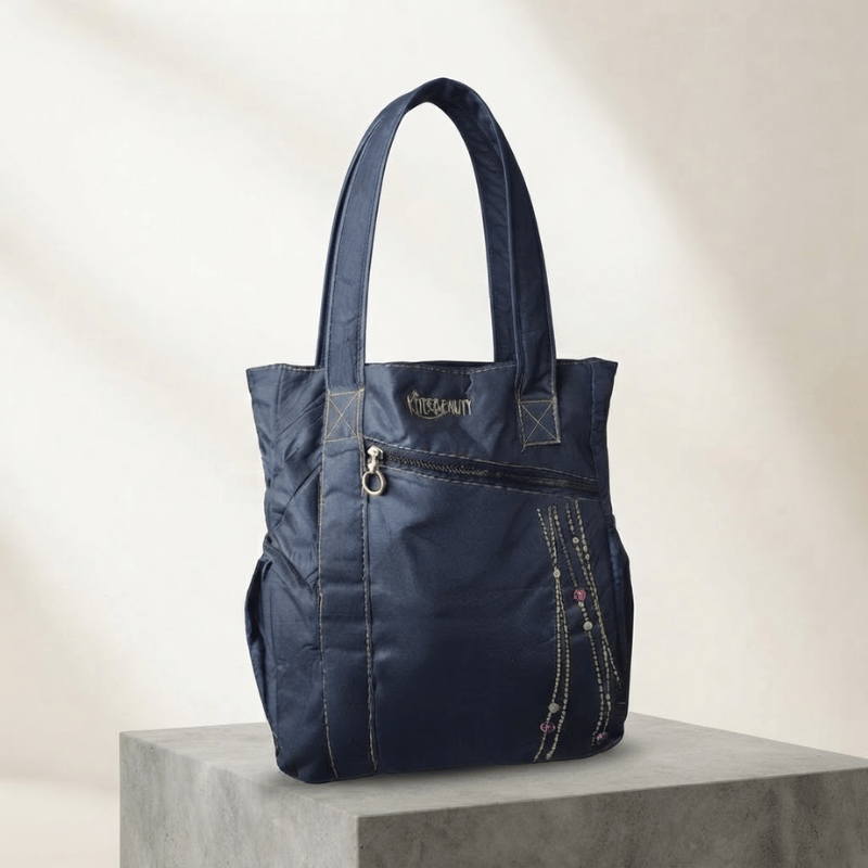 Kite Beauty Navy Handbag - Image 2