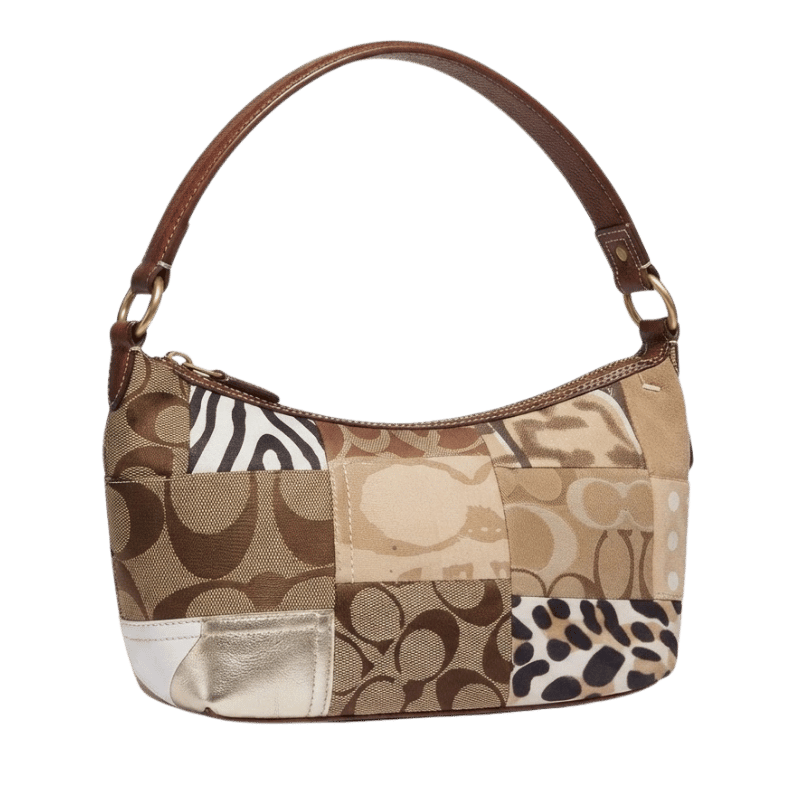 brown shoulder bag