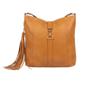 brown sling bag