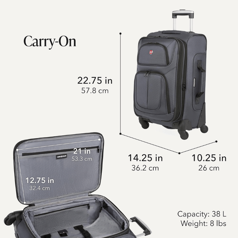 Swiss Gear 3PC Luggage Set - Image 2